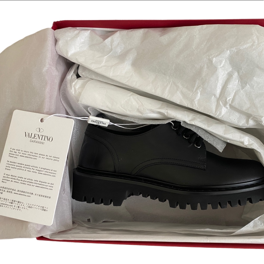 Valentino Garavani Derby LaceUps *New with Tags* Circa 2019